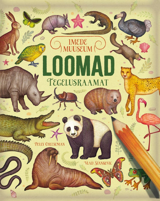 Imede muuseum. Loomad. Tegelusraamat