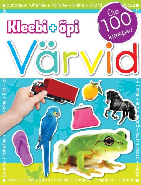 Kleebi + Õpi. Värvid