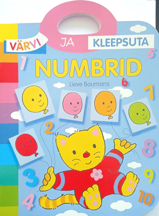 Värvi ja kleepsuta. Numbrid